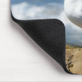 Stillstehender Seevogel Bibelvers Glaube Mousepad (Ecke)