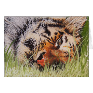 Stillstehender Tiger