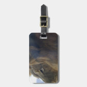 stillstehender Tiger Gepäckanhänger (Vorderseite vertikal)