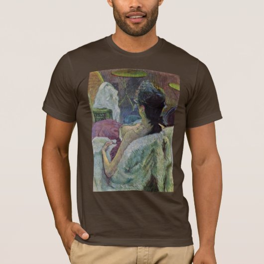 Stillstehendes Modell durch Toulouse-Lautrec Henri T-Shirt (Vorderseite)