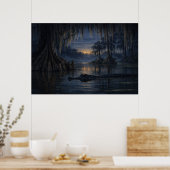Stillwater Gator | Bayou Wildlife Art | Poster (Küche)