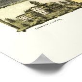 Stillwater, MN Panoramabalkarte - 1870 Poster (Ecke)