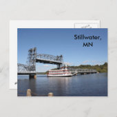 Stillwater, MN Postkarte (Vorne/Hinten)
