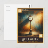 Stillwater, Oklahoma | VINTAG Postkarte (Vorne/Hinten)