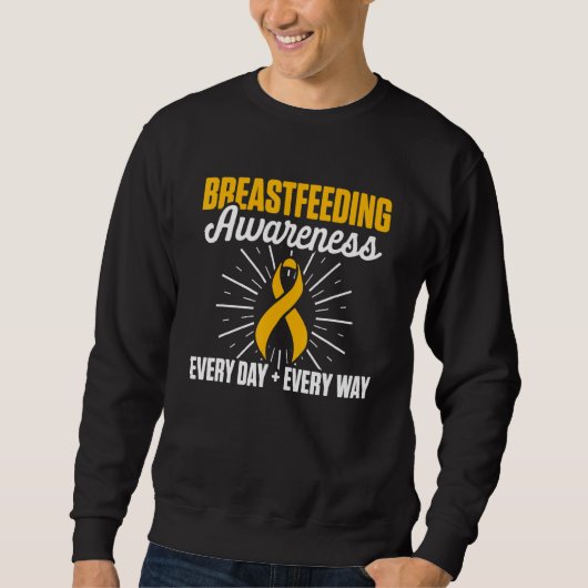 Stillzeit Bewusstsein Träumen Muttermilch Lacta Sweatshirt (Vorderseite)