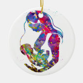 Stillzeit Keramik Ornament (Vorne)