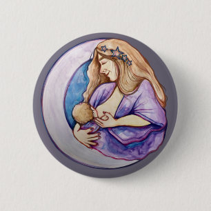 Stillzeit Mutter Neugeborene Stillzeit Mutter Button