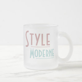 STILMODERNE Tasse (mattiertes Glas)