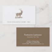 Stilmuschel Visitenkarte (Vorne/Hinten)