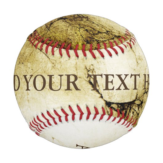 Stilmuster Muster Swing grunge + Ihre Ideen Baseball (Vorderseite)