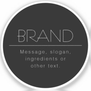 Stilname oder anderer Text Aufkleber