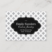 Stilrahmen | Textil Visitenkarte (Vorderseite)