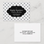 Stilrahmen | Textil Visitenkarte (Vorne/Hinten)