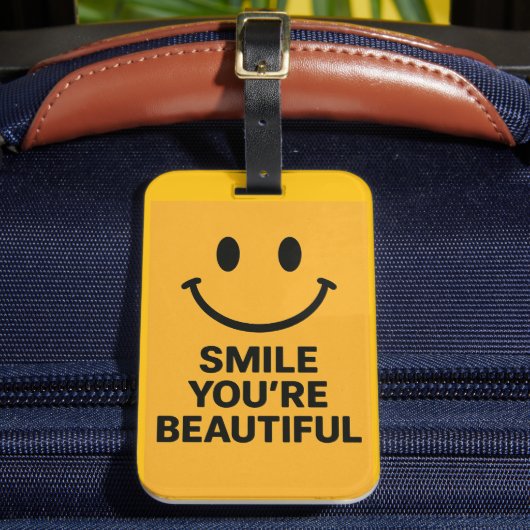 Stilreisen | Trendy Luggage Tag ✈️ Gepäckanhänger (Vorderseite Insitu 2)