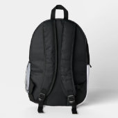 Stilrennen Bedruckter Rucksack (Rückseite)