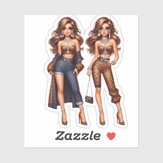 Stilrichtungen Aufkleber (Blatt)