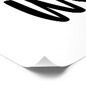Stilrollen | Funny Golf Cart Poster (Ecke)