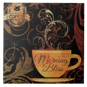 Stilsichere Kaffeeliebhaber – Dekoratives Vintage Fliese
