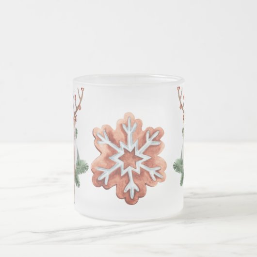 Stilsippe - Neujahrsglas Mattglastasse (Mittel)