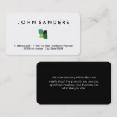 Stilsymbol Visitenkarte (Vorne/Hinten)