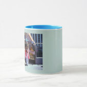 Stilt Dancers Combo-Tasse Tasse (Zentrum)