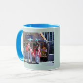 Stilt Dancers Combo-Tasse Tasse (Vorderseite Links)