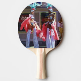 Stilt Dancers Ping Pong Paddle Tischtennis Schläger