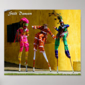 Stilt Dancers Poster (Vorne)
