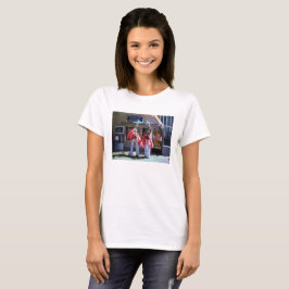 Stilt Dancers women white T - Shirt