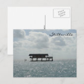 Stiltsville Postcard Postkarte (Vorne/Hinten)
