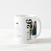 Stilvoll 225 Foto Abschluss Keepake Geschenk Kaffeetasse (VorderseiteRechts)