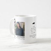 Stilvoll 225 Foto Abschluss Keepake Geschenk Kaffeetasse (Vorderseite Links)