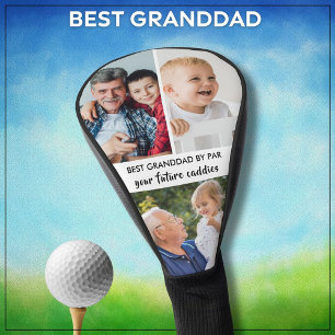 Stilvoll 3 Foto Best Grandad Par Golf Headcover