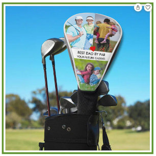Stilvoll 3 Foto Bester Vater Par Golf Headcover