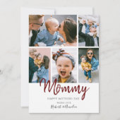 Stilvoll 5 Foto Happy Mothers Day (Vorderseite)