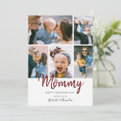 Stilvoll 5 Foto Happy Mothers Day (Stehend Vorderseite)