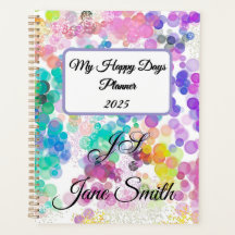 Stilvoll Abstrakt Bokeh My Happy Days Monogram