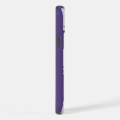 Stilvoll abstrakter geometrischer Lavendel iPhone Hülle (Rechte Seite)