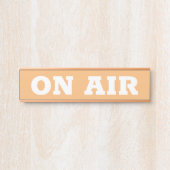 Stilvoll an der Tür signieren Türschild (Vorderseite )