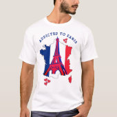 Stilvoll angepasst an PARIS-T - Shirt (Vorderseite)