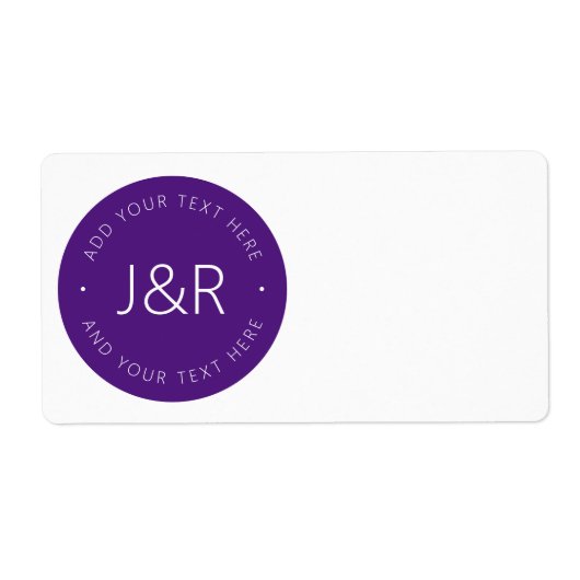 Stilvoll anpassbarer Text (Vorne)