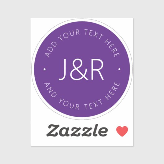 Stilvoll anpassbarer Text Aufkleber (Blatt)