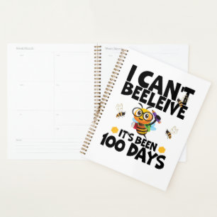 Stilvoll anpassbarer Wochenplaner 100 Tage