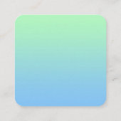 Stilvoll Beruflich Danke Custom Gradient Begleitkarte (Rückseite)
