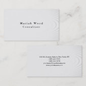 Stilvoll Beruflich und modern eingerichtet Visitenkarte (Vorne/Hinten)