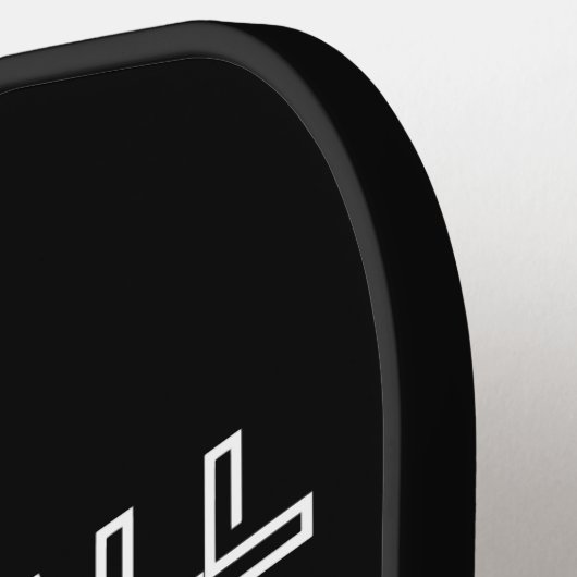 Stilvoll BEST DINKER EVER Pickleball Schläger (Linke Seite)