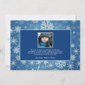 Stilvoll Best Year Ever Full Foto Weihnachten (Rückseite)