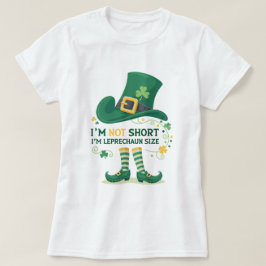 Stilvoll bin ich Koboldgröße St Patrick's Day T-Shirt