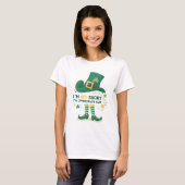 Stilvoll bin ich Koboldgröße St Patrick's Day T-Shirt (Vorne ganz)