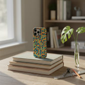 Stilvoll Blau und gelb geometrisch pastellfarbene  Case-Mate iPhone Hülle